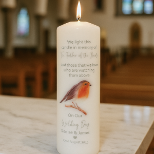 Wedding Memorial Candle