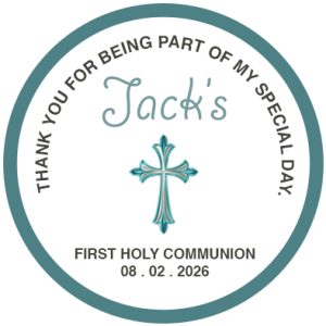 Communion Sticker