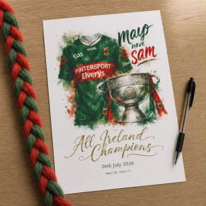 Mayo All Ireland Champions – Souvenir Print