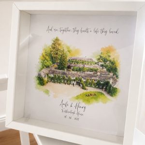 Rathsallagh House Personalised Wedding Frame
