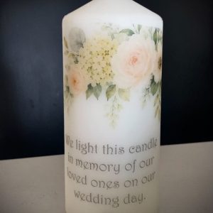 Wedding Memorial Candle
